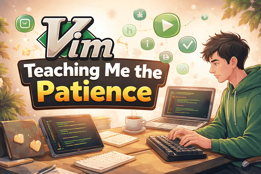 Vim Teaching Me the Patience